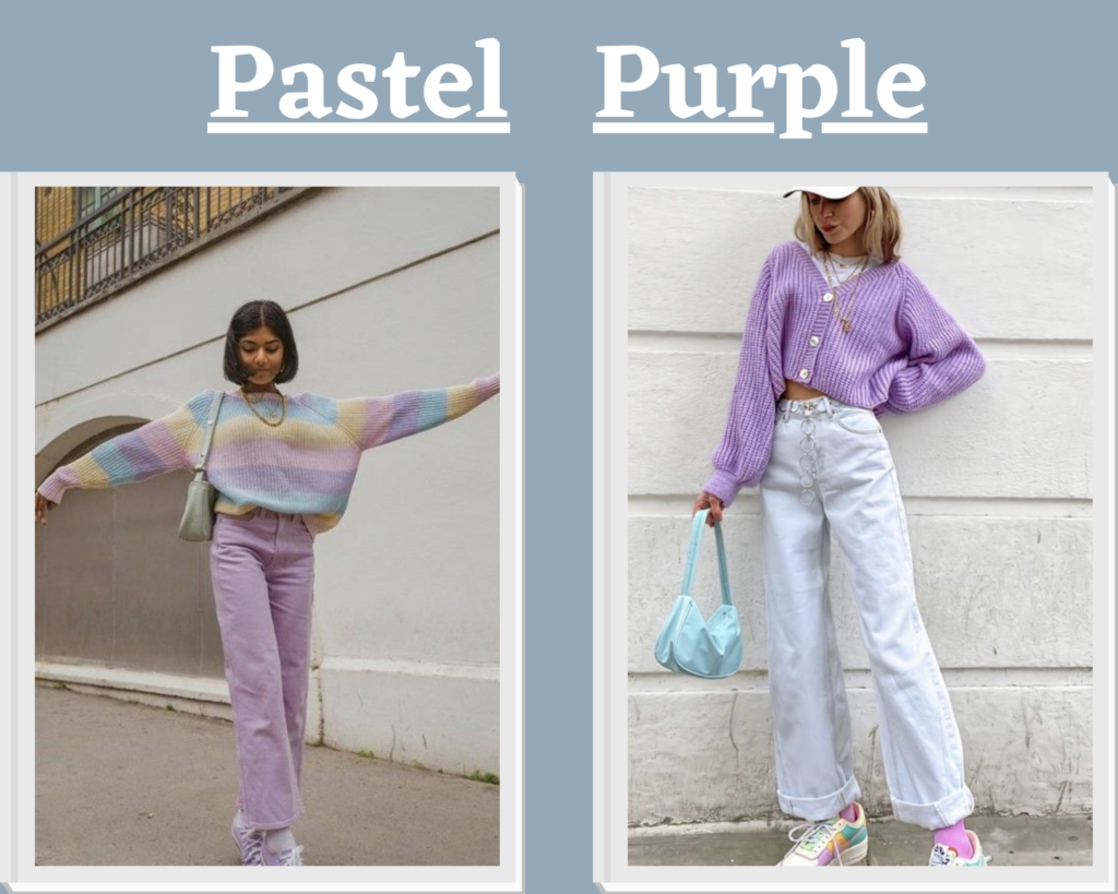 Pastel Color Block Outfits
