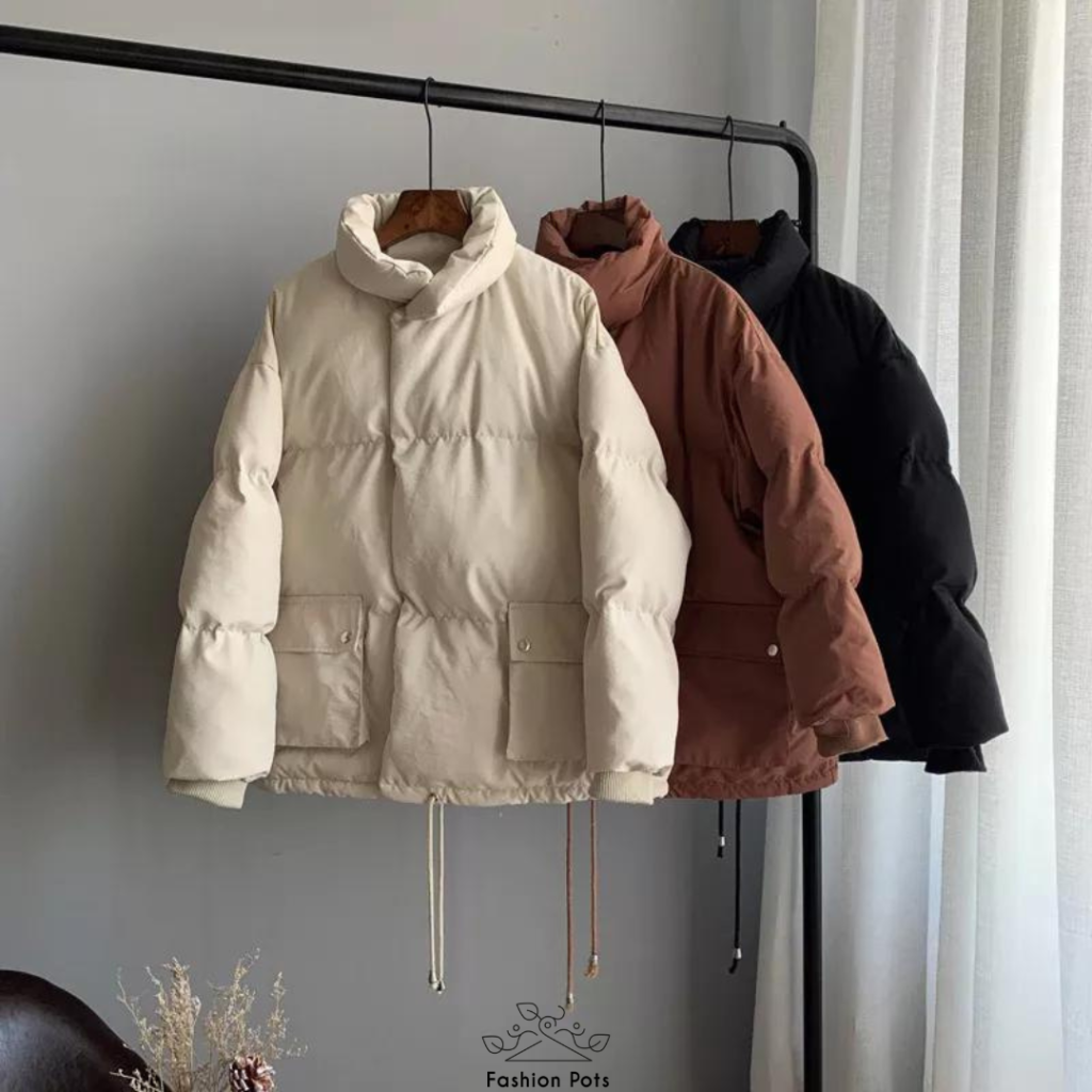 Different Colors of a Puffer Jacket