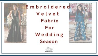 Embroidered Velvet Fabric